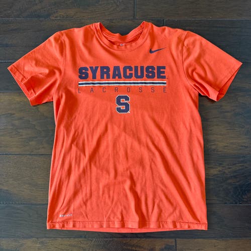 Syracuse lacrosse Orange Medium Men's Nike Shirt (Used)
