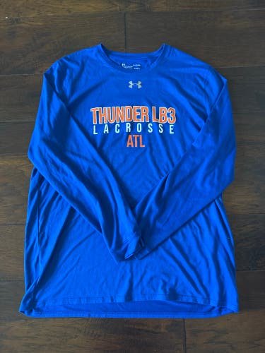 Blue thunder lb3 lacrosse XL Men's Under Armour Shirt (Used)