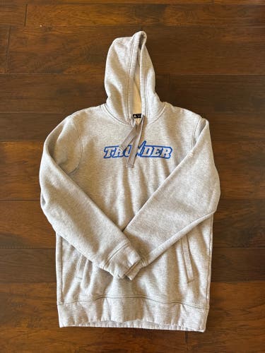 Gray Thunder lacrosse Men's Medium Adidas Sweatshirt (Used)