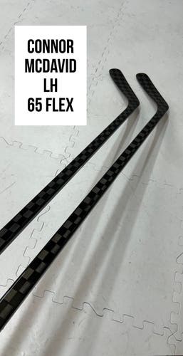 Senior(2x)Left CT: Connor McDavid 65 Flex ProBlackStock™ Unbranded Pro Stock I Hockey Sticks