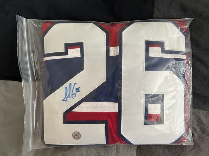 Autographed Josh Gorges Habs Jersey