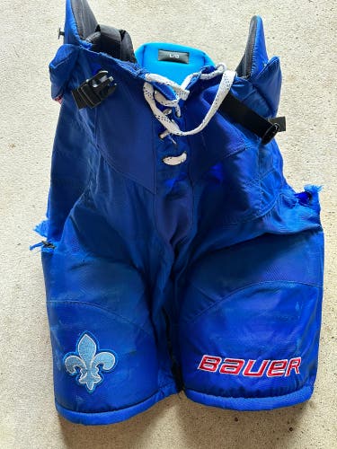 Colorado Avalanche / Quebec Nordiques Senior Large Bauer Nexus Hockey Pants (Used)