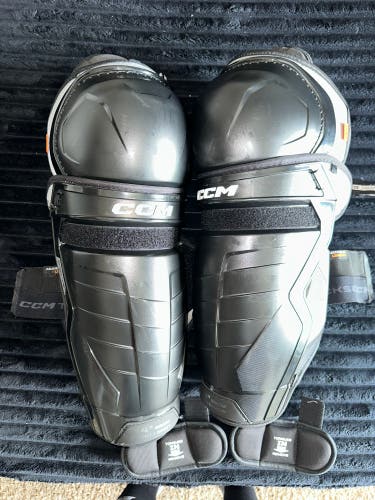 Senior CCM TACKS XR PRO 14" Shin Pads (Used)