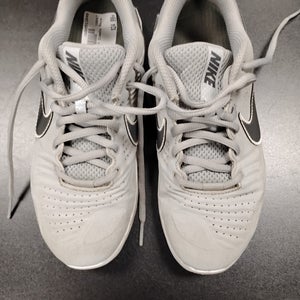 Used Nike LAX Cleats Boys Grey Junior 04 11849-S000042867