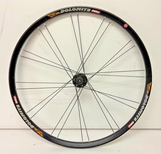 Rolf Dolomite Disc 24-Spoke Black Aluminum 26" QR Mountain Bike Front Wheel