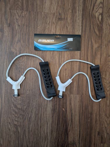 Bauer Flylite Elastic Bungee Toe Ties (New)