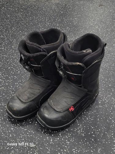 Used K2 RAIDER RENTAL BOA Mens Snowboard Boots Black Senior 8 11849-S000042806