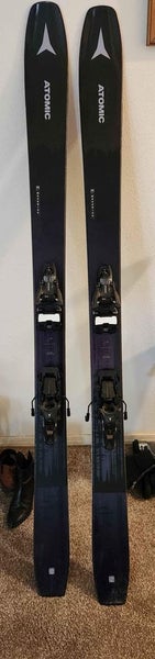 2023 Atomic 180 cm Alpine Touring Maverick 100 Ti Skis with Shift 13 Bindings Max Din 13 (Used)