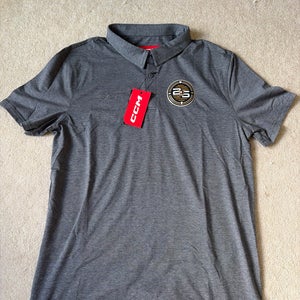 Wilkes Barre Scranton Penguins CCM Polo Team Issued (NEW) Size. Large