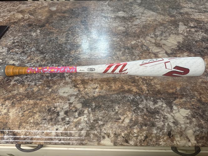 2025 Marucci CATX2 Alloy USSSA Certified Bat (-10) 18 oz 28" (Used)
