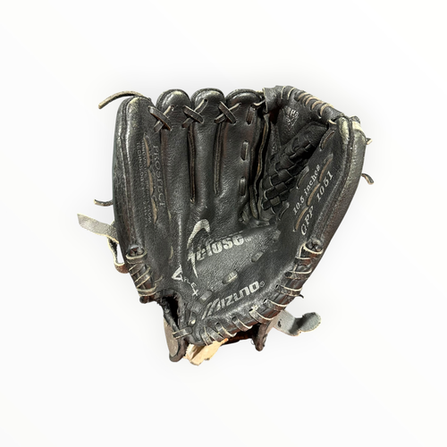 Used Mizuno PROSPECT GPP1051 BB/SB Glove RH Throw Black 10 1/2" 11375-S000380931