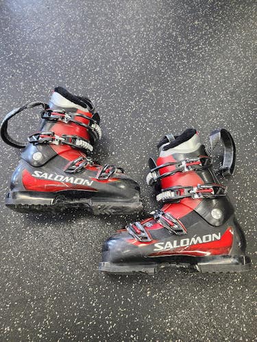 Used Salomon MISSION 770 Mens DH Ski Boot Black 265 MP - M08.5 - W09.5 11849-S000042848