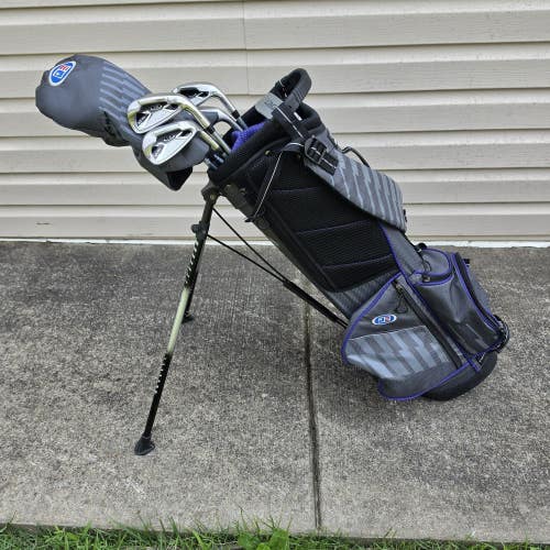 U.S. Kids Golf USKG Purple UL54 WT-15s DV3 7 Club Junior Youth Set With Bag RH