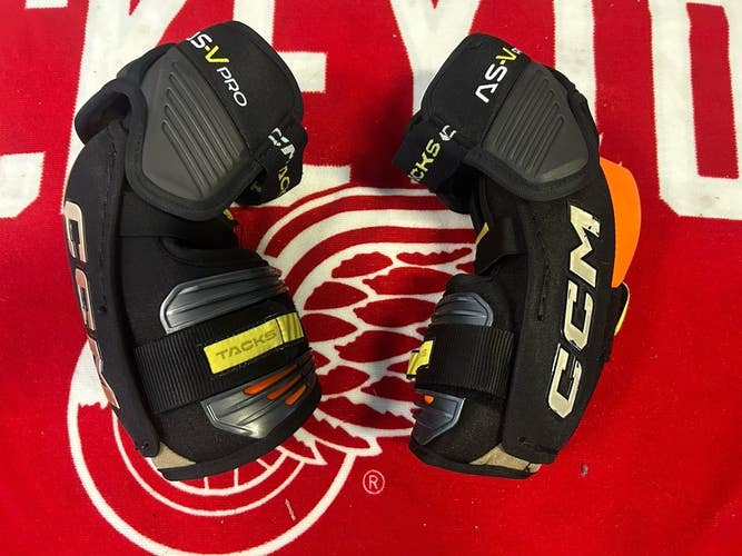 CCM Tacks AS-V Pro NHL Pro Stock Elbow Pads Ice Hockey Senior Size Medium