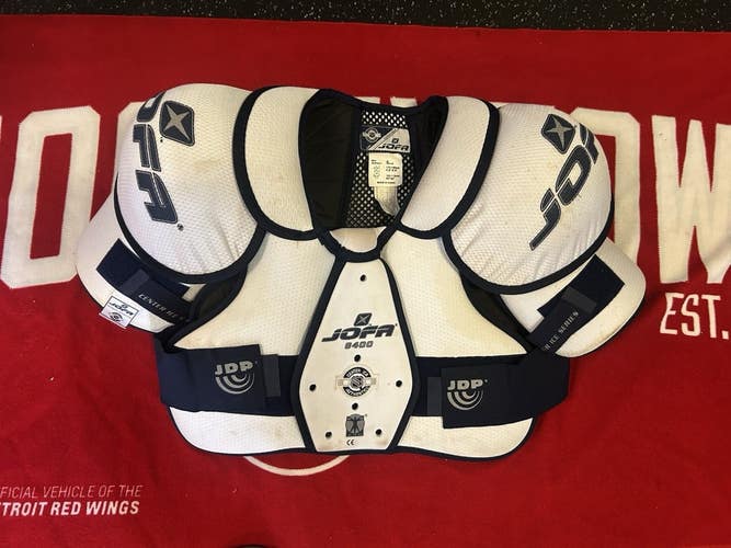 JOFA CCM 8400 NHL Pro Stock ShoulderPads Ice Hockey Senior Size 5 Large