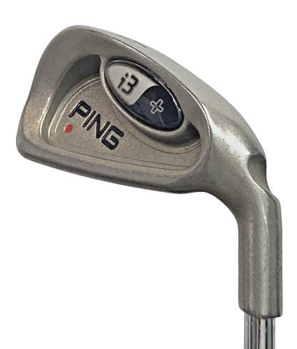 Ping i3 Plus 4 Iron Red Dot 1* Flat RH Cushin Stiff Steel 38.25" Golf Pride Grip