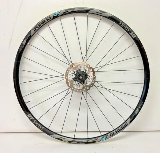 DT Swiss R24 db Classic Tubeless 28-Spoke Disc Thru Axle 700C Front Wheel