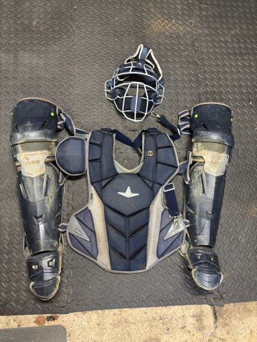 Navy All Star MVP Pro Catcher's Set (Used)