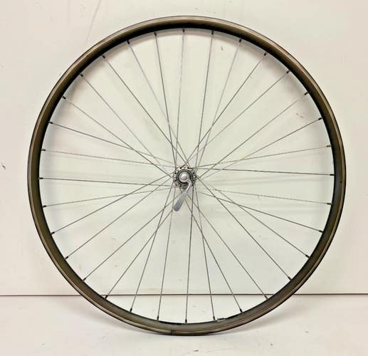 Trek Matrix IsoC 32-Spoke Gray Aluminum 700C Front Wheel Shimano 105 1050 Hub