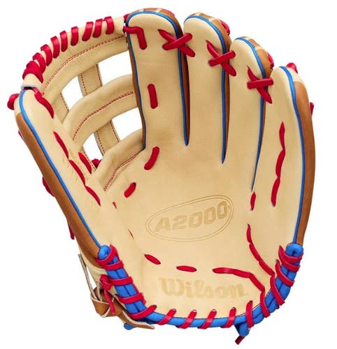 Wilson RH Throw Outfield A2000 Baseball Glove 12.75" Model# WBG06001RT1275
