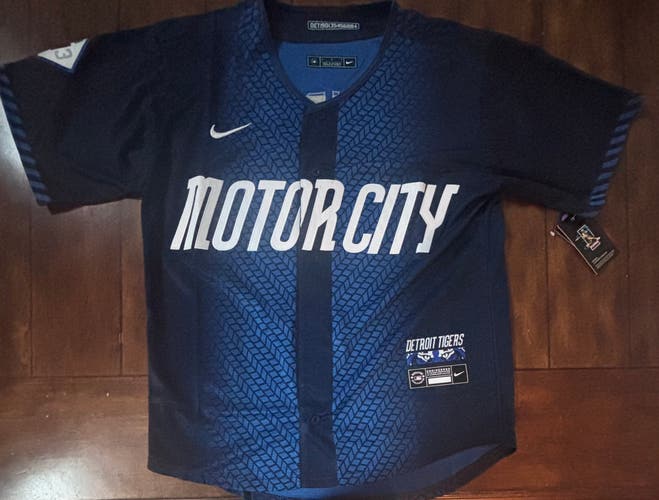 Tarik Skubal Detroit Tigers City Connect Stitched Jersey Adult Small NWT