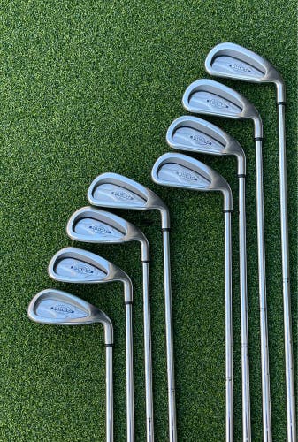 Callaway X-14 StealHead 3-PW Iron Set Regular Steel Shafts