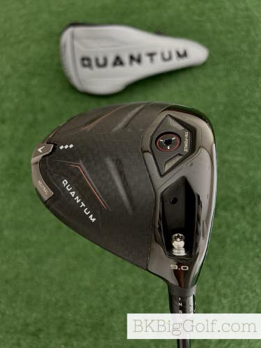 Callaway Quantum Triple Diamond 9.0 Driver w Headcover / Extra Stiff