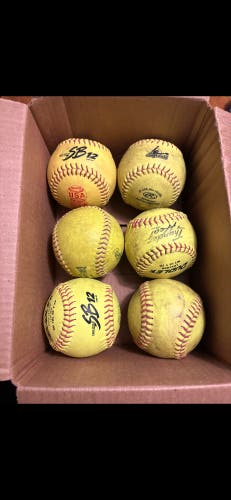 Rawlings Softball 6 Pack (Used)