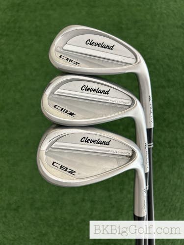 Cleveland CBZ ZZ-Alloy 3 Wedge Set (48, 54, & 60 Degrees)
