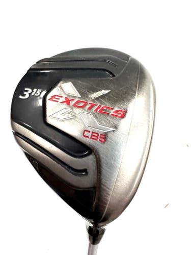 Used Tour Edge EXOTICS CB5 Mens Fairway Wood RH 3 Wood 11860-S000311048