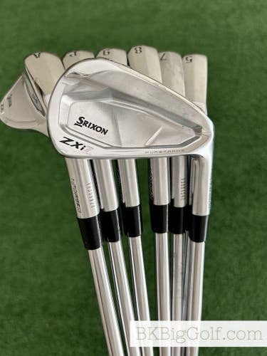Srixon ZXi7 Forged 25 Iron Set 5-A / Dynamic Gold 120 Stiff