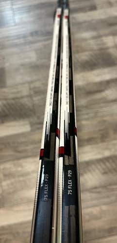 NEW! 2 PACK! 2x 75 Flex Left Hand P29 JetSpeed FT6 Pro Hockey Sticks