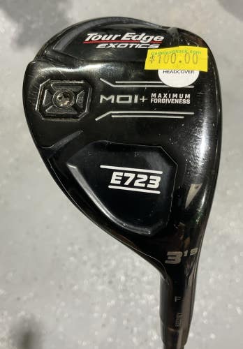 Tour Edge EXOTICS E723 19° #3 Hybrid 40.5" TENSEI AV SERIES 65 Stiff Flex MRH RF