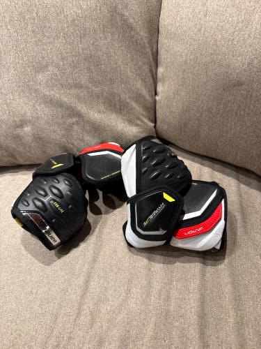 Intermediate Large Bauer Supreme Ultrasonic Elbow Pads (Used)