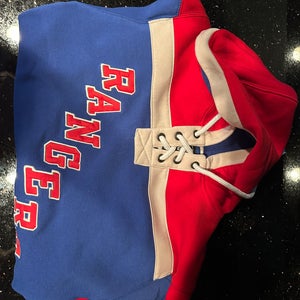 Lundqvist NYR Reebok Hoody Sweatshirt (Used)