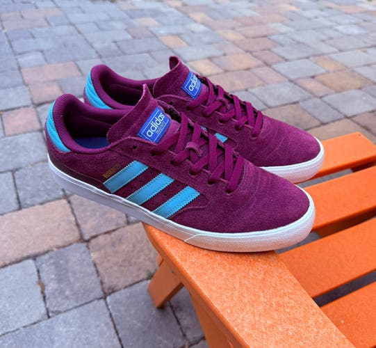 Adidas Busenitz Vulc 2 'Victory Crimson Mint Ton' Skateboard Sneakers US Sz 11.5