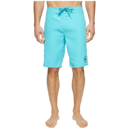 O'Neill Santa Cruz Solid 2.0 Board Shorts Men Turquoise Surfing Swimwear GBO3207