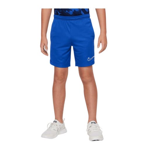 Nike Trophy Athletic Shorts Boys Medium Blue Dri Fit Training Running GBO3178