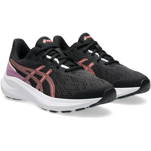 Asics GT-1000 13 GS 1014A343-006 Sneakers Kids US 3 Black Running Shoes GBO3362