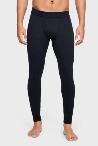 Under Armour Base 2.0 Leggings Men's S Black ColdGear Base Layer Bottom GBO2858