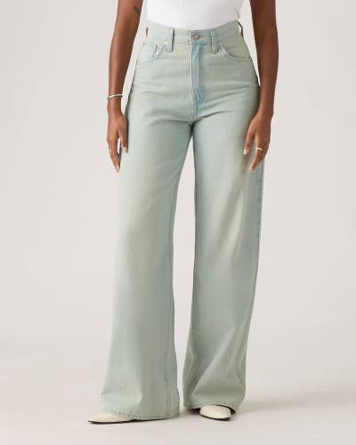 Levi's Cinch Baggy Jeans Women's 31x31 On Blast High Rise Straight Leg PALL103