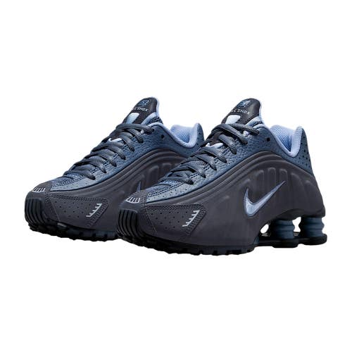 Nike Shox R4 NA 9 IM6973-451 Kids Obsidian Diffused Blue Running Shoes MEW2268
