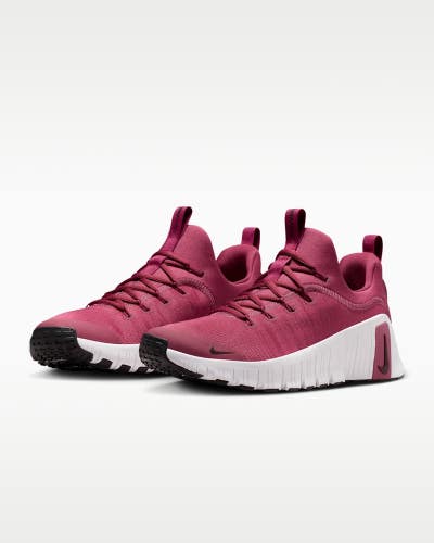 Nike Free Metcon 6 FJ7126-609 Sneakers Womens 8 Sweet Beet Workout Shoes MEW2073