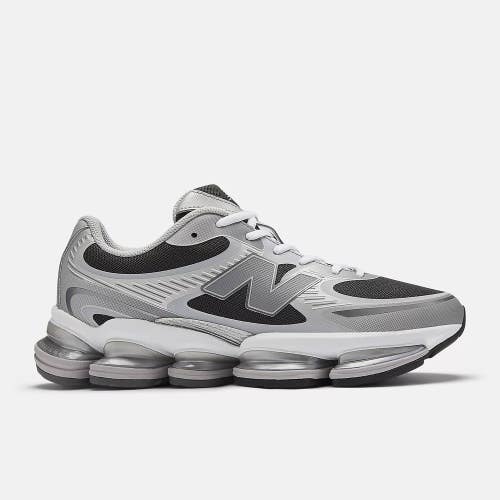 New Balance 2000 U20003OZ Sneakers Men's Silver Lace Up Training Shoes SHOP679