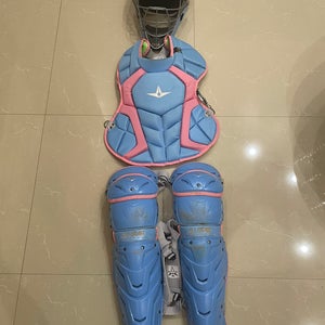 Blue All Star System 7 Axis Catcher's Set (Used)