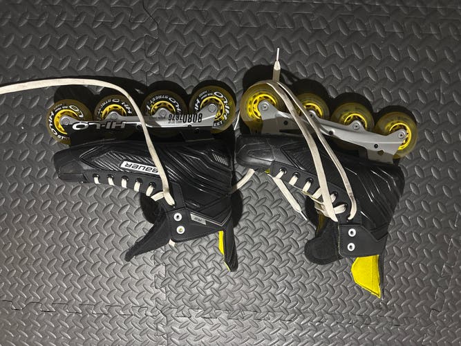 Bauer RS Inline Skates Regular Width Size 8 (Used)