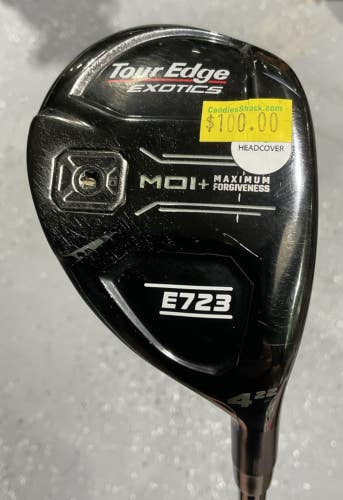 Tour Edge EXOTICS E723 22° #4 Hybrid 39.5" TENSEI AV SERIES 65 Stiff Flex MRH RF