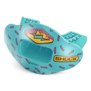 Shock Doctor Max Airflow Mouthguard- White/Pink Sprinkle Drip 11859-SHD733313115641