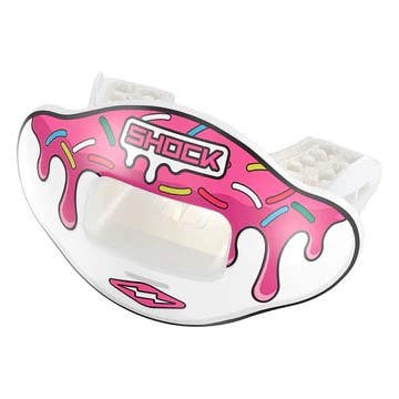 Shock Doctor Max Airflow Mouthguard- White/Pink Sprinkle 11859-SHD733313098210