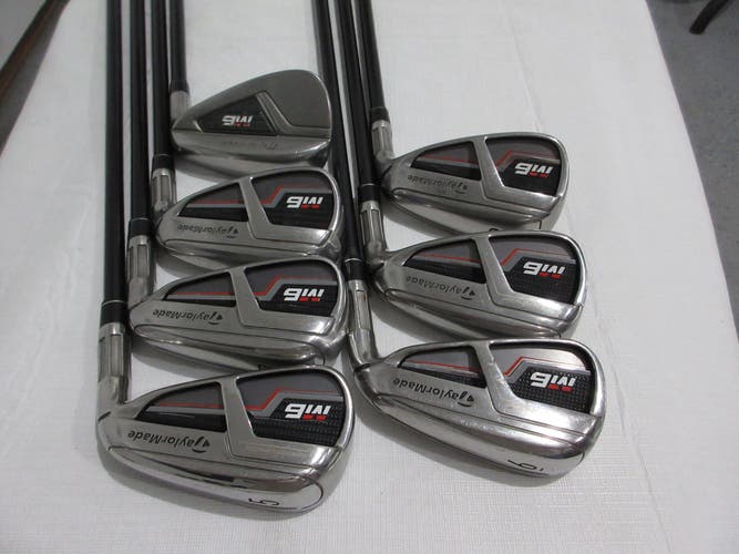 TaylorMade M6 Iron Set - 5-PW, AW - Senior Flex Graphite